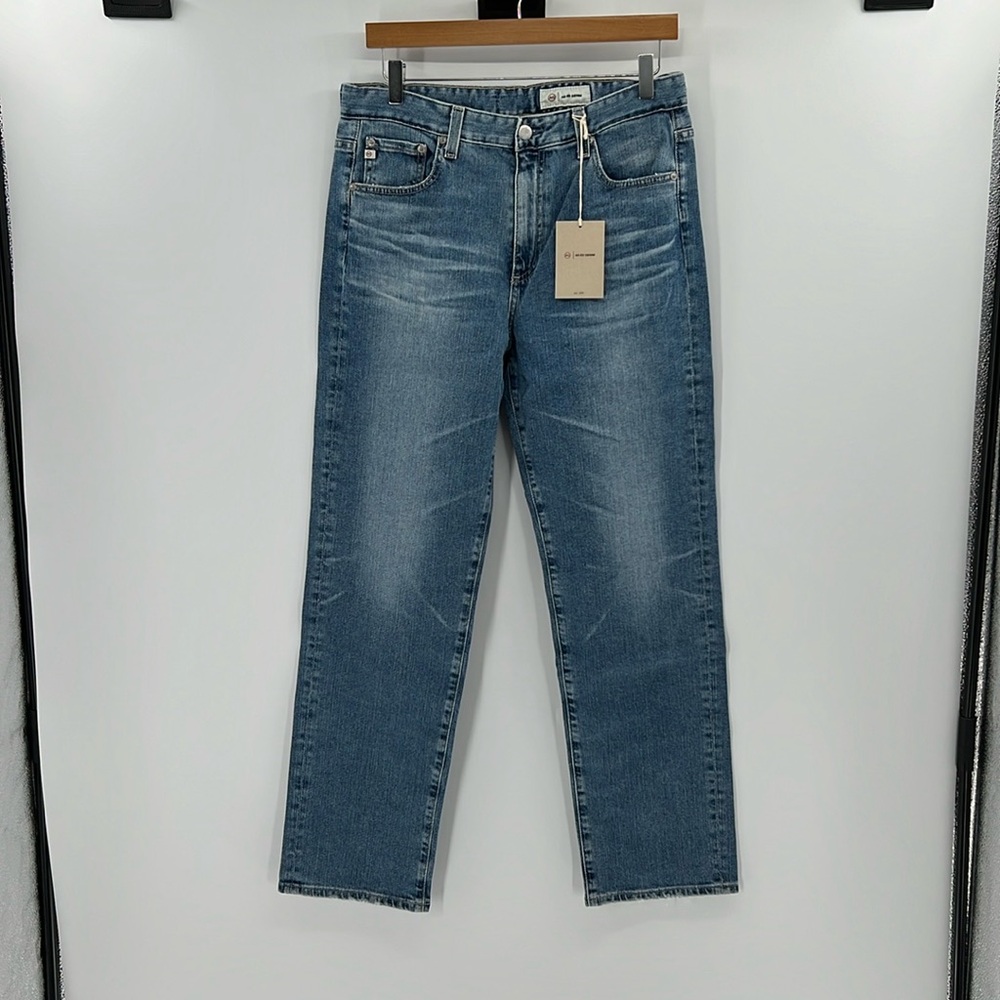 AG-ED Denim Saige High - Rise Straight Jeans - 31 - New with tags